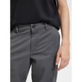 Pikkukuva 6 / 6: Selected New Miles Straight Fit Chinohousut Harmaa 36 / 32 Mies