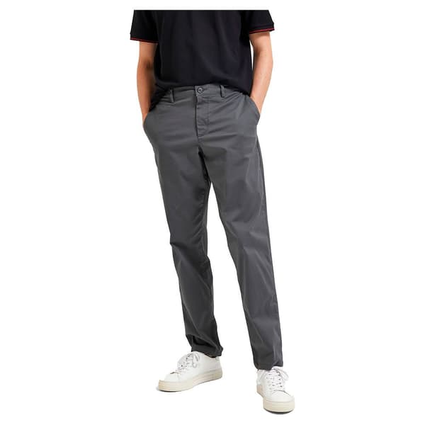 Selected New Miles Straight Fit Chinobukser Grå 36 / 32 Mand