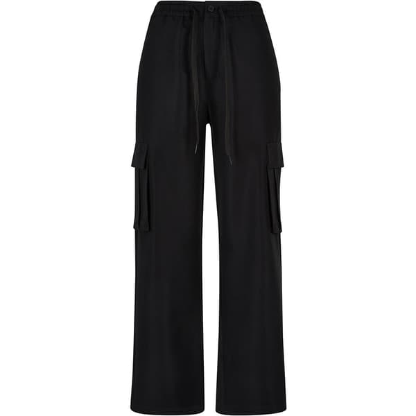 Urban Classics Vicose Straight Leg Cargobukser Sort L Kvinde