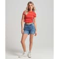 Pikkukuva 5 / 5: Superdry Vintage Mid Rise Cut Off Shortsit Sininen 32 Nainen