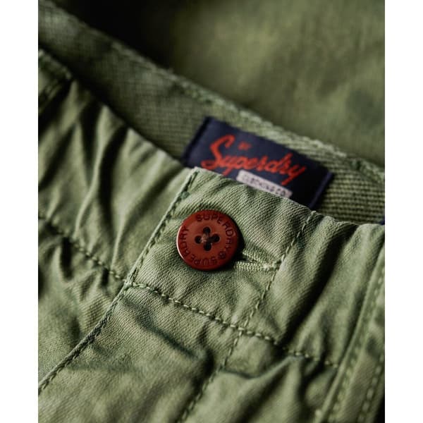 Superdry Vintage Officer Chinoshortsit Vihreä 36 Mies