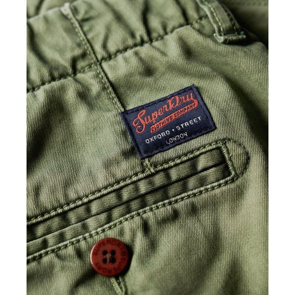 Superdry Vintage Officer Chinoshortsit Vihreä 36 Mies