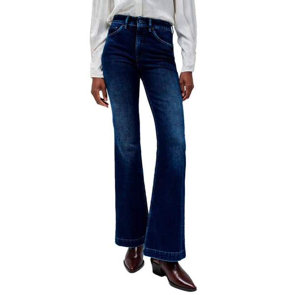 Salsa Jeans Faith Flare Premium Jeans Blå 30 / 34 Kvinna