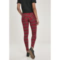 Miniatyrbillede 3 af 8: Urban Classics Skinny Tartan Gt Bukser Rød 34 Kvinde