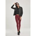 Miniatyrbillede 2 af 8: Urban Classics Skinny Tartan Gt Bukser Rød 34 Kvinde