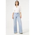 Miniatyrbillede 4 af 5: Garcia Celia Wide Jeans Blå 32 / 34 Kvinde