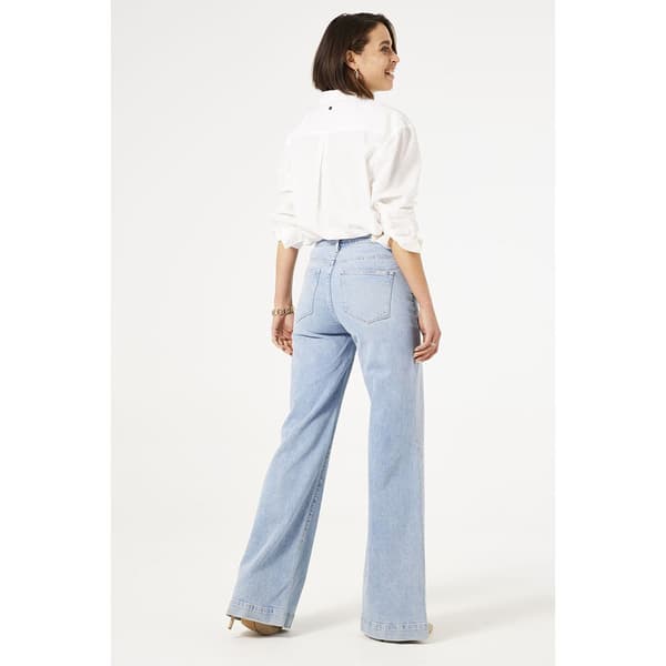 Garcia Celia Wide Jeans Blå 32 / 34 Kvinde