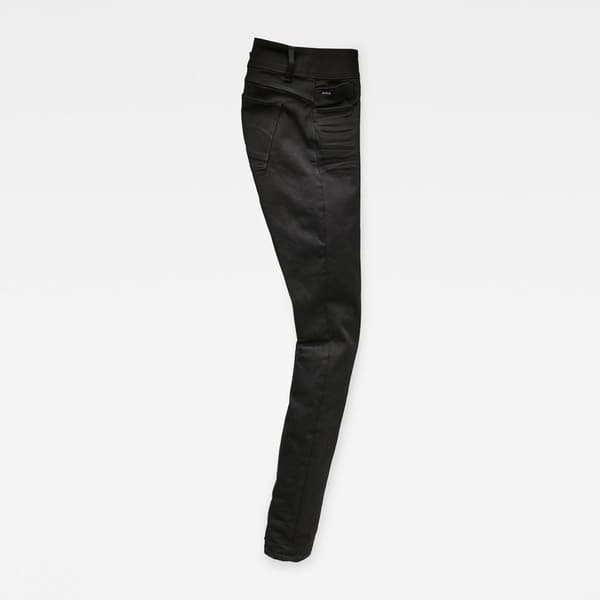 G-star Lynn D-mid Waist Super Skinny Jeans Svart 25 / 30 Kvinna