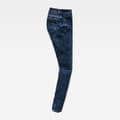Miniatyrbillede 5 af 7: G-star Midge Zip Mid Waist Skinny Jeans Blå 25 / 32 Kvinde