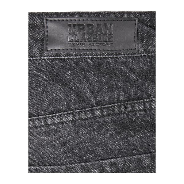 Urban Classics Denim Loose Fit Jeans Sort 36 / 34 Mand