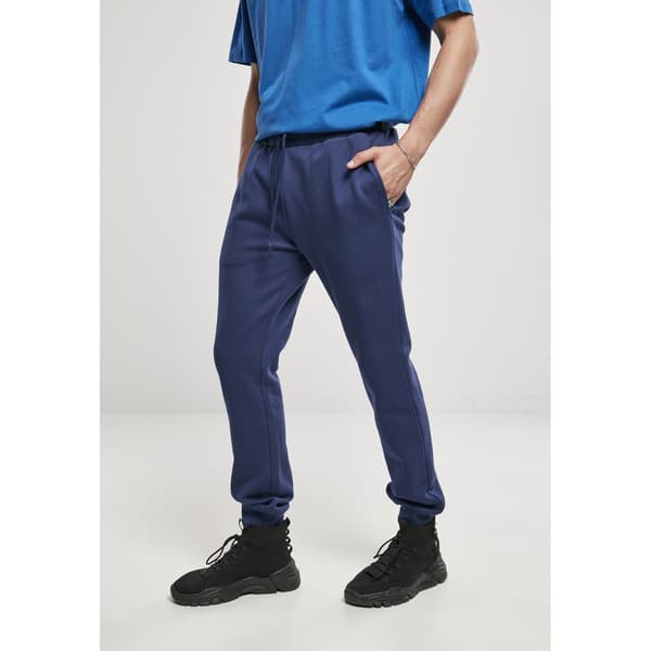 Urban Classics Organic Basic Sportsbukser Blå S Mand
