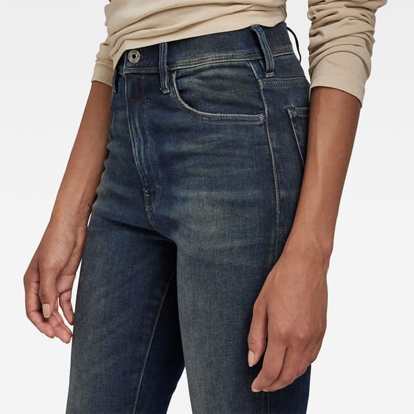 G-star Kafey Ultra-high Waist Skinny Jeans Grå 28 / 32 Kvinna