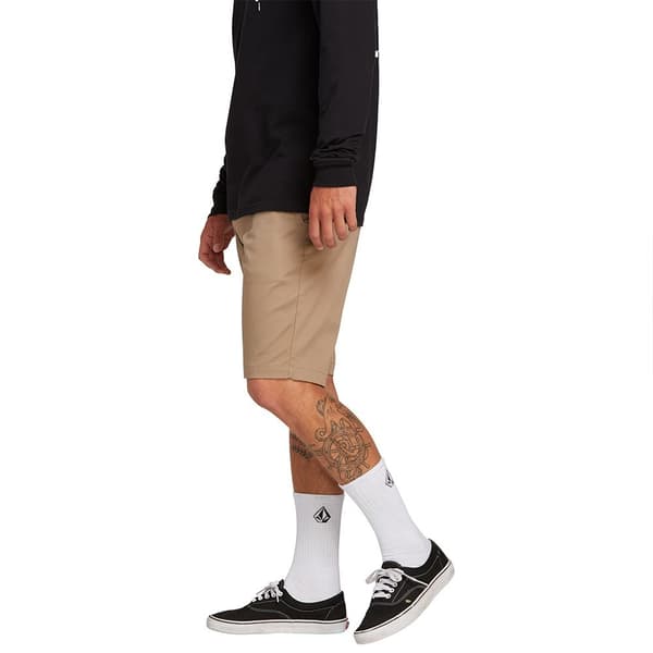 Volcom Frckn Mdn Stretch 21 Shorts Grøn 29 Mand