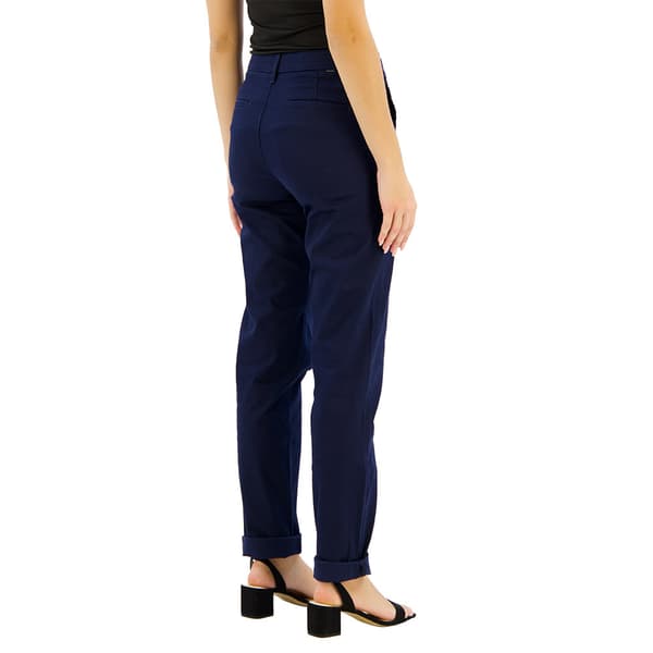 Dockers Weekend Regular Slim Ankle Fit Chinobyxor Blå 32 / Long Kvinna