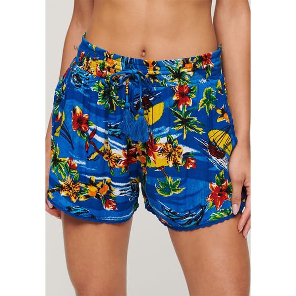 Superdry Beach Shortsit Monivärinen M Nainen