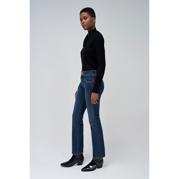 Salsa Jeans Secret Straight Fit Jeans Blå 32 / 32 Kvinde