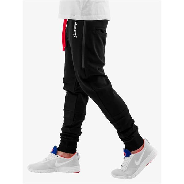 Just Rhyse Big Pocket Tech Sportsbukser Sort 2XL Mand
