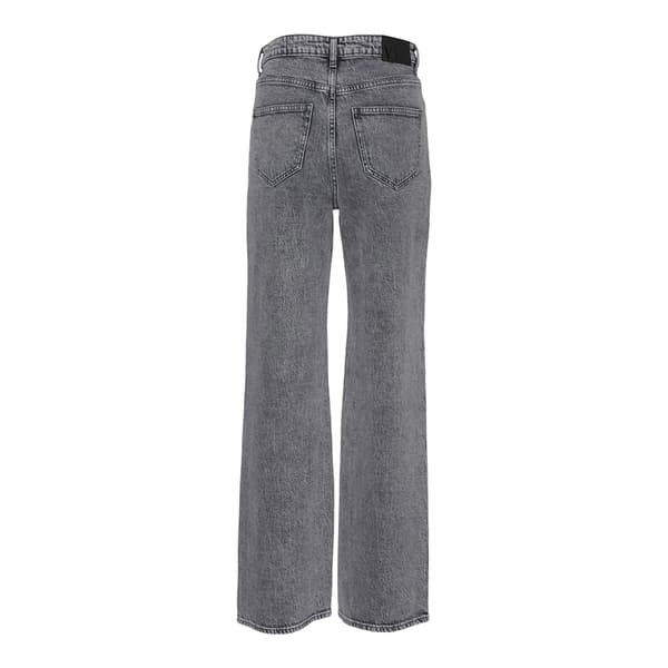 Vero Moda Tessa Wide Ra206 Högmidjadeans Grå 28 / 30 Kvinna