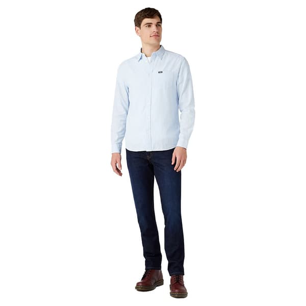 Wrangler Texas Slim Jeans Blå 46 / 32 Mand