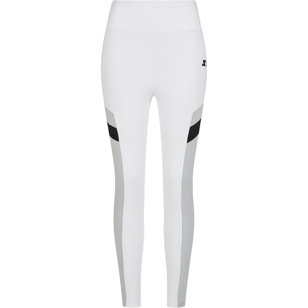 Urban Classics Sports Starter High Waist Leggings Hvid L Kvinde