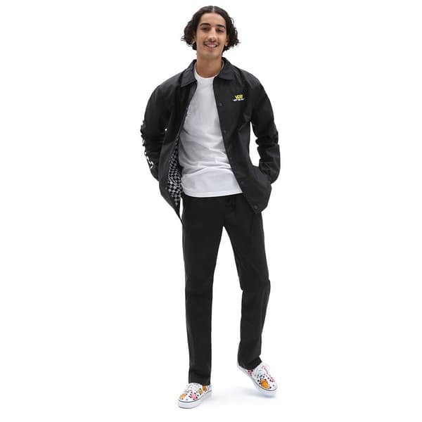 Vans Range Relaxed Elastic Bukser Sort M Mand