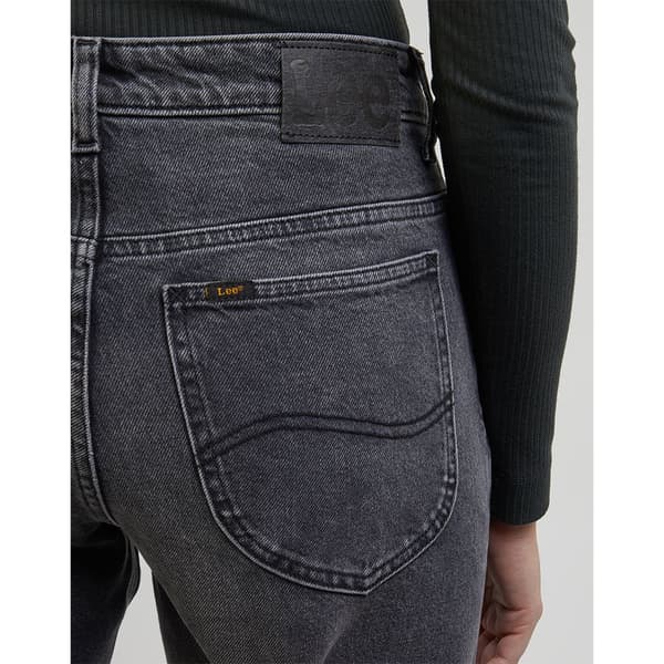 Lee Rider Slim Fit Jeans Grå 26 / 31 Kvinde