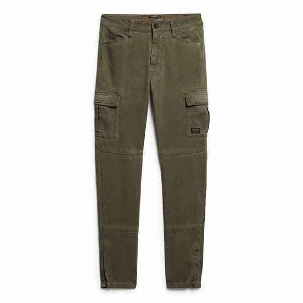 Superdry Skinny Fit Cargo Housut Vihreä 32 / 28 Nainen