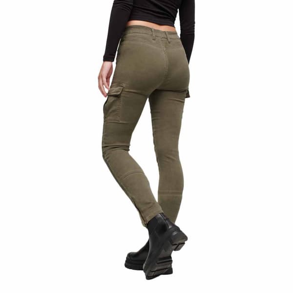 Superdry Skinny Fit Cargo Housut Vihreä 32 / 28 Nainen