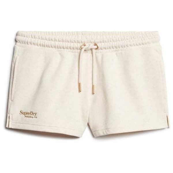Superdry Essential Logo Ub Shorts Beige S Kvinna