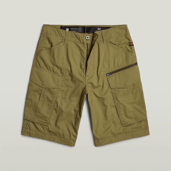 G-star Rovic Zip Relaxed 1/2 Cargo Shorts Grøn 33 Mand