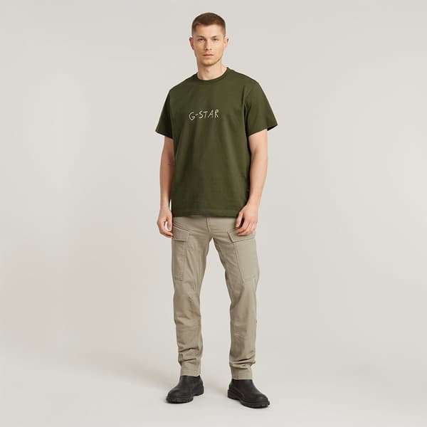 G-star Regular Tapered Cargobyxor Beige 30 / 32 Man