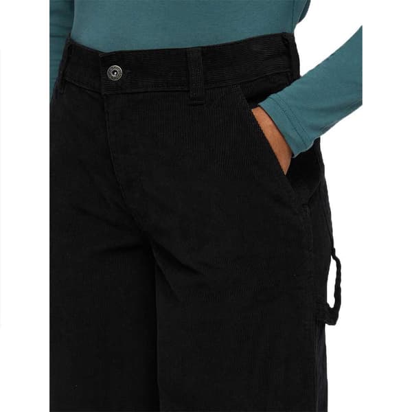 Dickies Corduroy Carpenter Byxor Svart 28 / Regular Kvinna