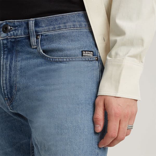 G-star Mosa Straight Fit Jeans Blå 33 / 34 Mand