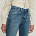 Miniatyrbild 5 av 7: G-star 3301 Flare Jeans Blå 30 / 32 Kvinna