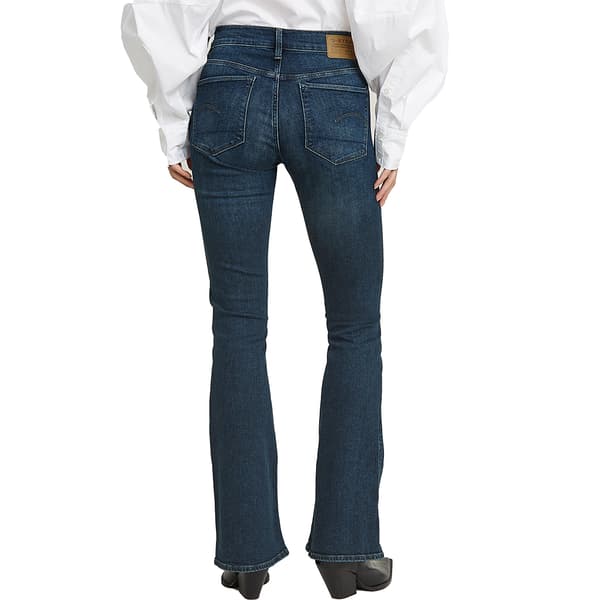 G-star 3301 Flare Jeans Blå 27 / 30 Kvinna