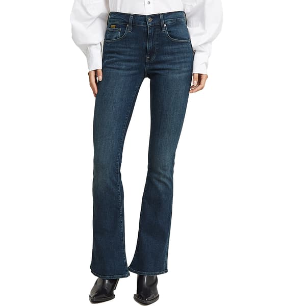 G-star 3301 Flare Jeans Blå 27 / 30 Kvinna