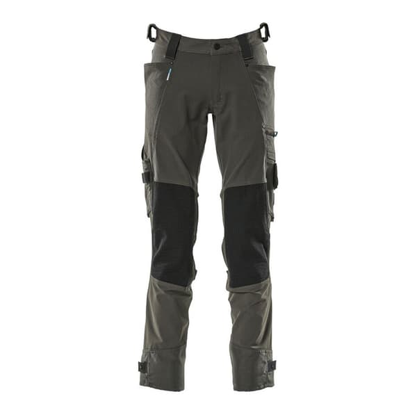 Mascot Advanced 17079 Knee Pad Pockets Byxor Grå 47 / 32 Kvinna