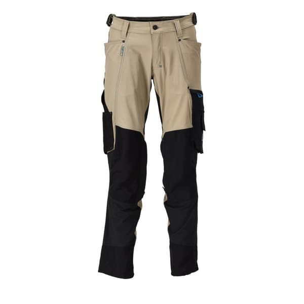 Mascot Advanced 23179 Big Knee Pad Pockets Bukser Beige 49 / 35 Mand