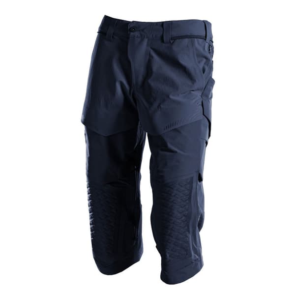 Mascot Knee Pad Pockets Customized 22249 3/4-bukser Blå 51 Mand