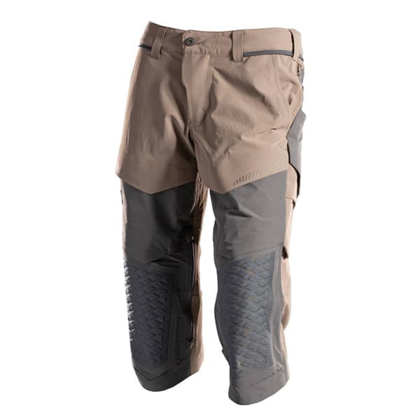 Mascot Knee Pad Pockets Customized 22249 3/4-bukser Grå 51 Mand