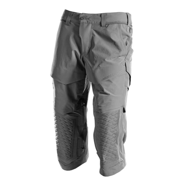 Mascot Knee Pad Pockets Customized 22249 3/4-bukser Grå 60 Mand