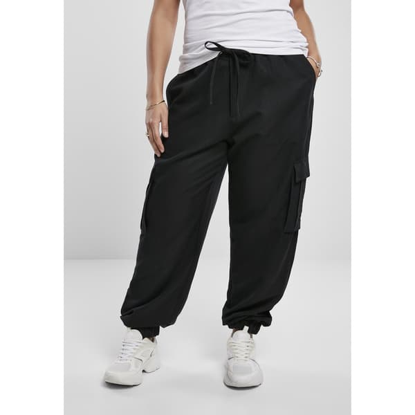 Urban Classics Twill Bukser Sort XS Kvinde