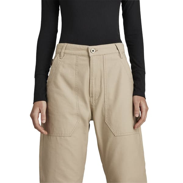 G-star 3d Fatigue Boyfriend Byxor Beige 27 Kvinna
