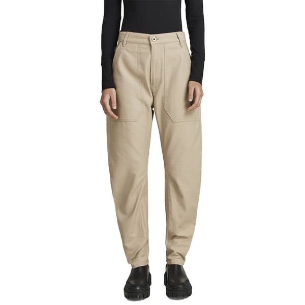 G-star 3d Fatigue Boyfriend Byxor Beige 27 Kvinna
