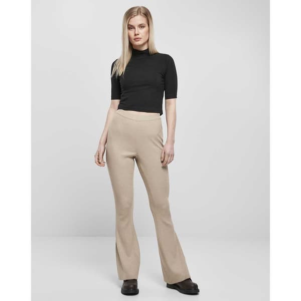 Urban Classics Knit Leggings Brun M Kvinde