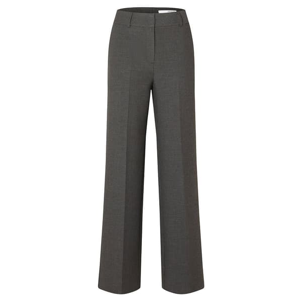 Selected Rita Wide Fit Byxor Grå 42 / 30 Kvinna