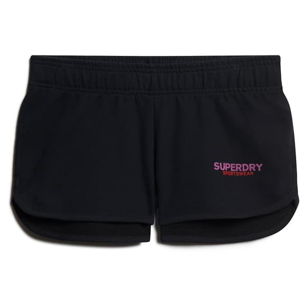 Superdry Sportswear Logo Racer Urheilushortsit Musta M Nainen