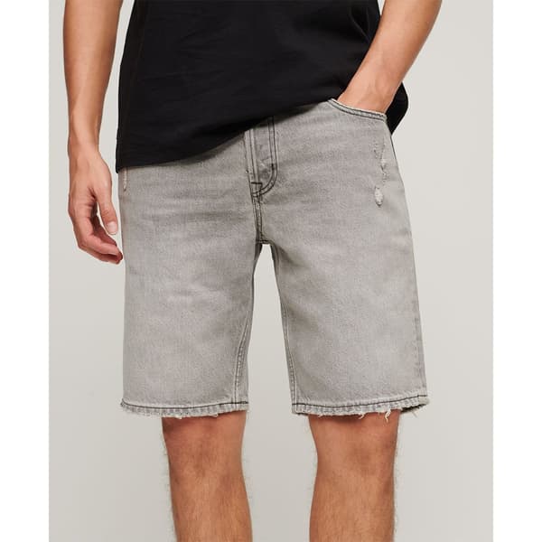 Superdry Vintage Straight Shorts Grå 30 Man