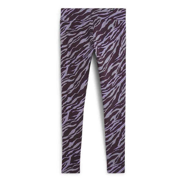 Puma Ess+ Animal Aop Leggings Grå,Lila L Kvinna