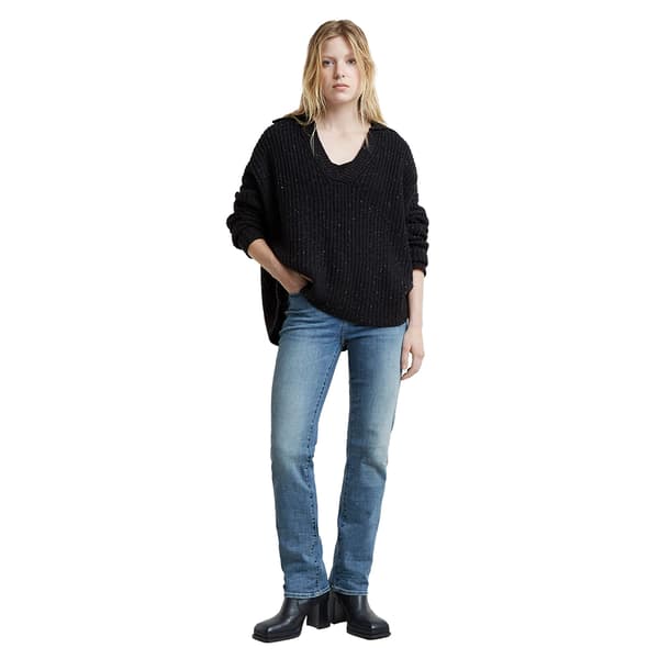 G-star Strace Straight Fit Jeans Blå 26 / 30 Kvinde